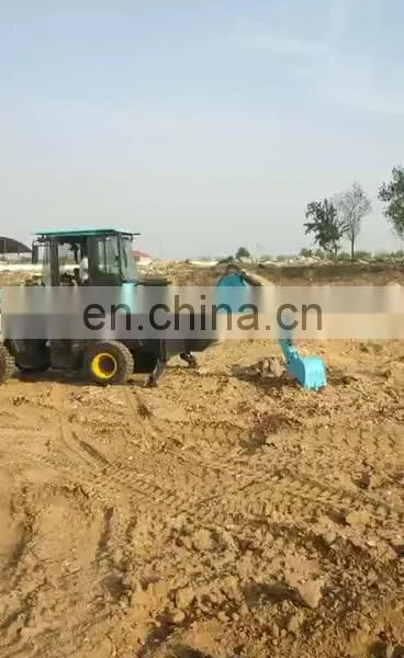 Cost-effective excavating and loading machine