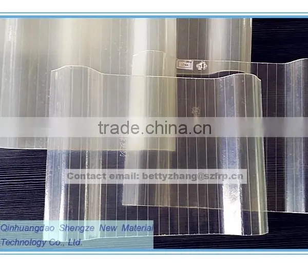 FRP Roofing Sheet/grp Clear Roof Tiles/transparent Roof for Greenhouse photo-2