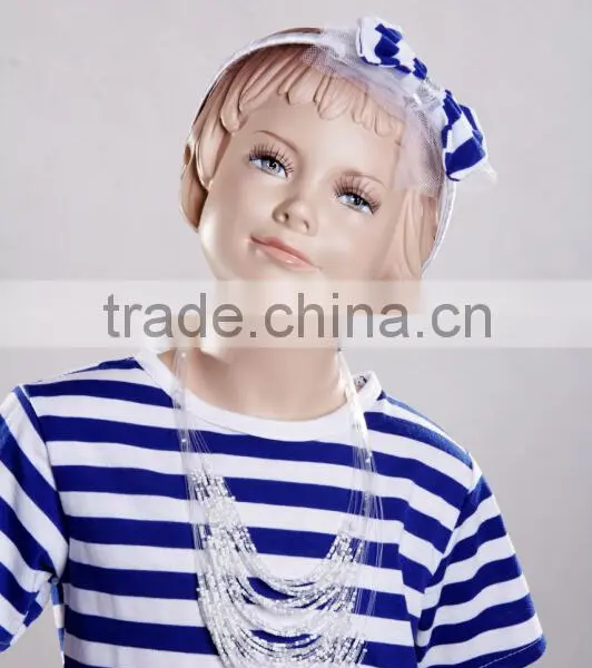 Cheap Mannequin Fiberglass Children Mannequin Realist Kids Dummy Manikin KD7 photo-2