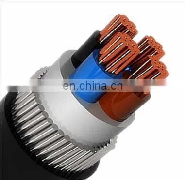 China Best Price NYRY 0.6/1kv PVC Insulated Galvanized Round Steel Wire Armored Power Cable 4x50mm2 photo-2