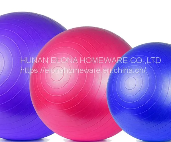 Customizable PVC Gym Yoga Balance Training Balls for Home Fitness photo-3