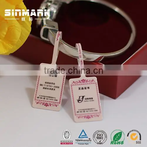 SINMARK High Quality Good Price Printed Jewely Hang Tag photo-4