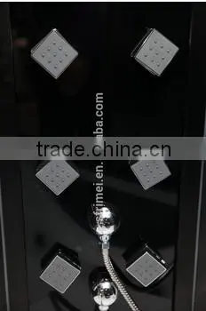 Luxury Rectangle Tempered Glass China Prefab Steam Room For Sale photo-5