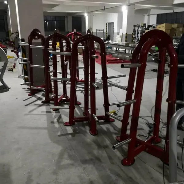 Professional Gym Euuipment Names / Fitness Machine / Weight Plate Rack photo-5