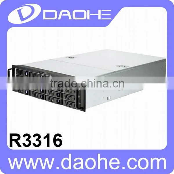 3U---16bays Storage Server Rackmount Hotswap Chassis Case -R3316