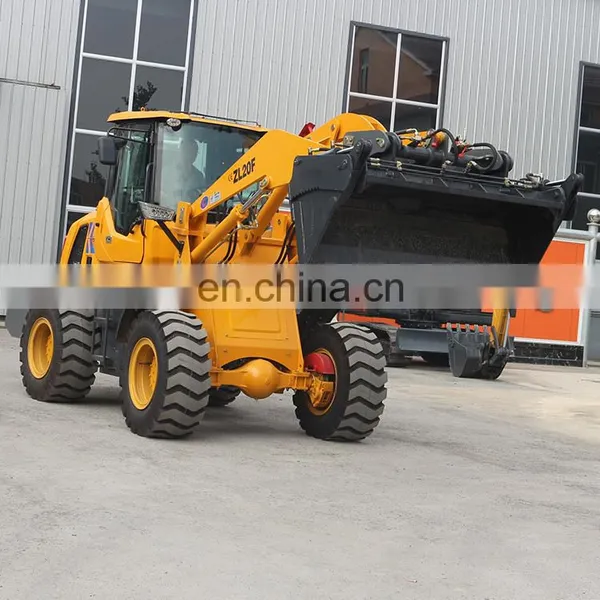 ZL20F Construction Export 2 Ton China Wheel Loader Mini Tractors With Front End Loader for Sale Loader photo-5