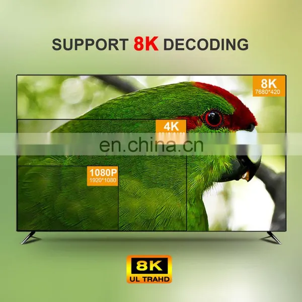 AV1 H96 MAX X4 Smart TV BOX Android 11 Amlogic S905X4 4GB 64GB 32GB Wifi 4K Set Top Box Media Player Customize Service photo-5