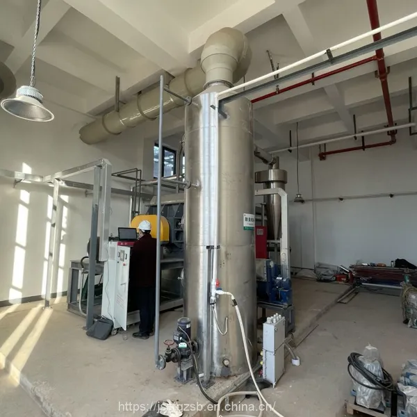 Sludge Drying Equipment Sludge Dewatering Dryer Customization Hollow Paddle Dryer 100 Square Meters of Electroplating Sludge Drying Equipment Catering Waste Treatment photo-4