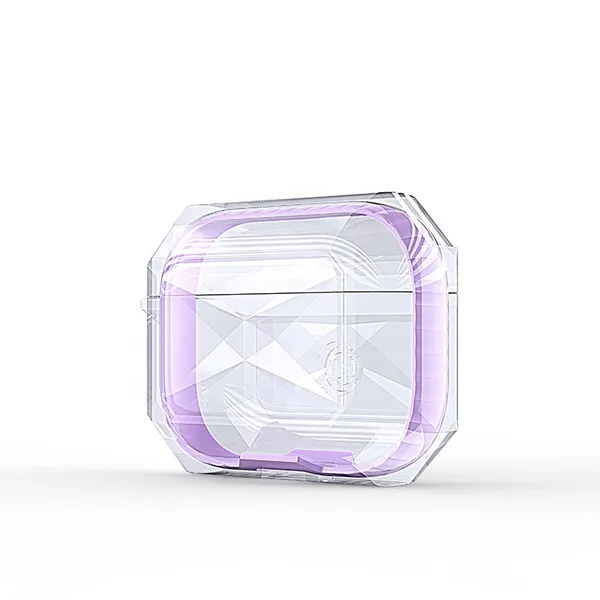 Factory Dropship Clear Cases for Airpods Pro 1 2 3 Earphone Headphone Shockproof Cover Hook Tpu Clear Case photo-4