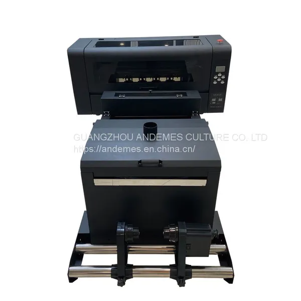 A3 33CM /13inch DTF Printer Direct to Film T-shirt Printing Machines Vinyl Digital Printer XP600 Dual Print Heads 4colors/6colors Garment Printing Machines Manufacturer photo-2