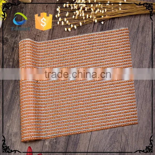 New Fashion Products Bling Bling Crystal Mesh Fabric Rhinestone Crystal Trimming photo-6