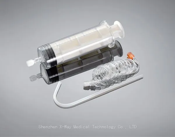 High Pressure Contrast Agent 200ml 150ml China Clinical CT Single Syringe for Medtron Accutron, CT Scan Injector for Anke Seacrown Zenith C10 C11 Nemoto A-25 A-60 photo-2