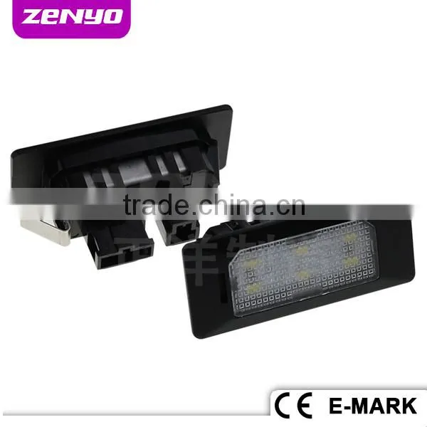 No Error Code Car LED License Plate Lamp for A U D I Q5 A4 S5