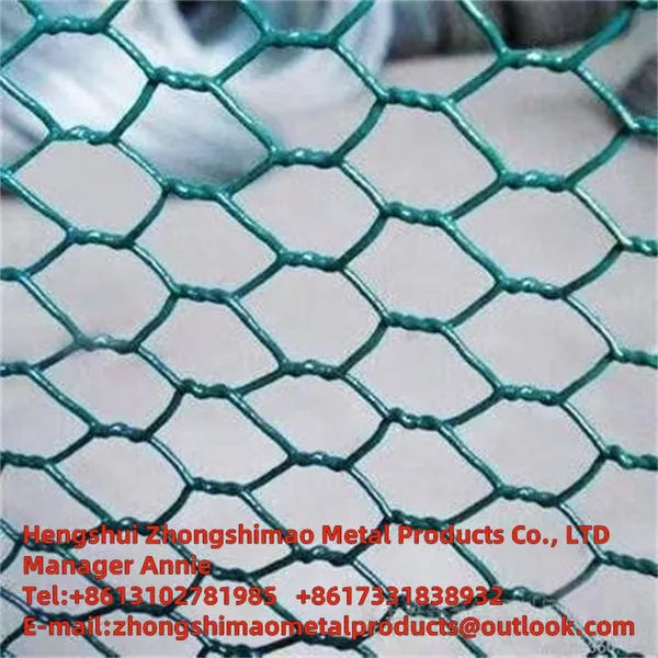 Hexagonal Wire Mesh/chicken Wire Mesh/protecting Wire Mesh/PVC Protective Layer/ Wire Mesh photo-5