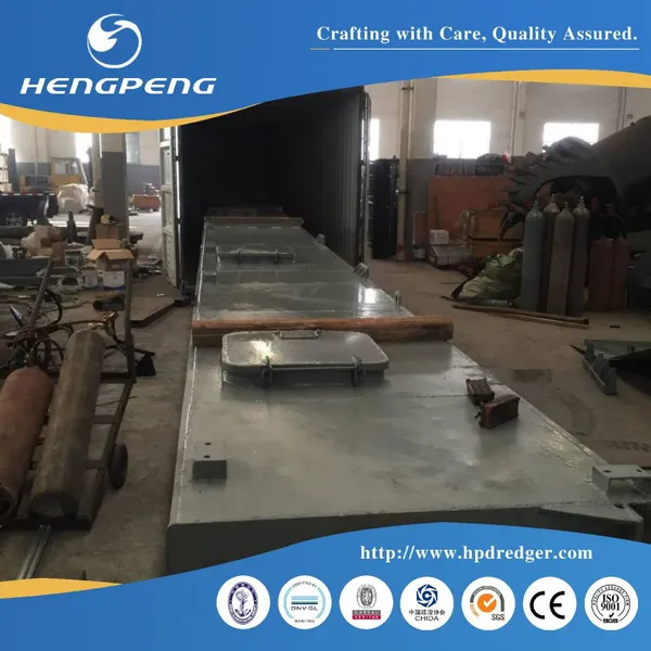 ISO9001 Certified Heng Peng Shipyard 1400m3/H Jet Suction Dredger for Salt Collection