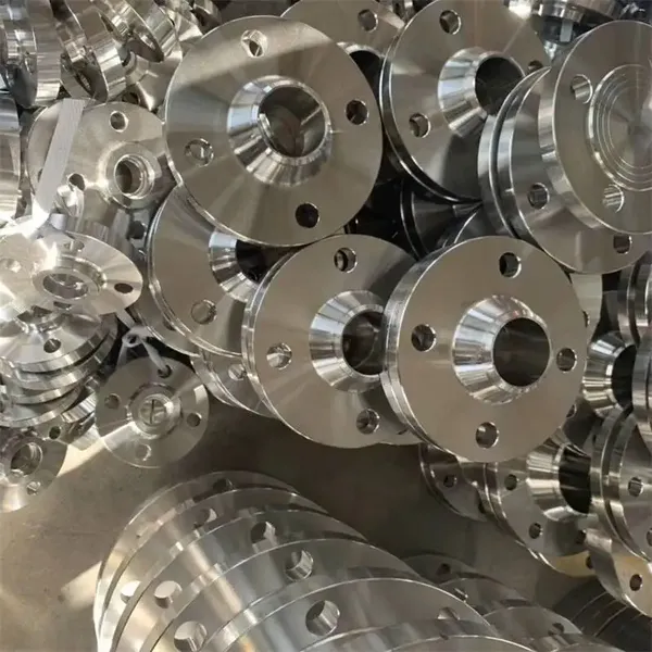 Pressure Vessel ASME Neck Flat Welding SA182F304 Stainless Steel Flange American Standard Forging