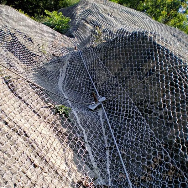 Hr100 Rockfall Netting MO Geocomposite Steel Wire Mesh for Slope Stabilization With Cutting Service Price From China photo-3