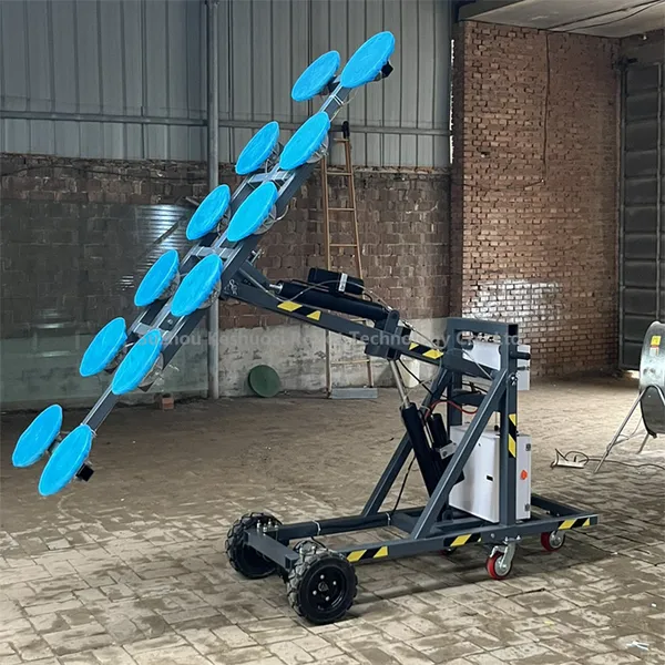 SOVE Large Glass Suction Cup Vehicle Mechanical Arm Electric Glass Suction Cup Handler Suction Cup Lifting System photo-5