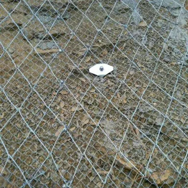 Lianqi Network Industry Hexagonal Wire Mesh, Rockfall Net for Mountain Slope Shotcrete, Gabion Mesh Roll 2*30, Aperture 80*100 photo-5