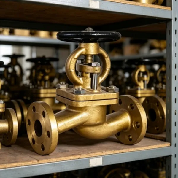 DN80 Bronze Flanged Stop Valve GB/T587-2008 Standard 150LB Threaded Ends photo-3