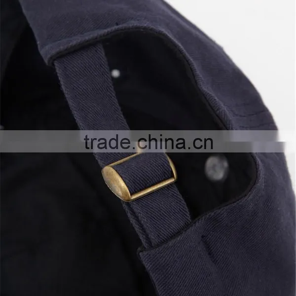 Custom 100% Cotton Flat Embroidery Logo Baseball Cap photo-4