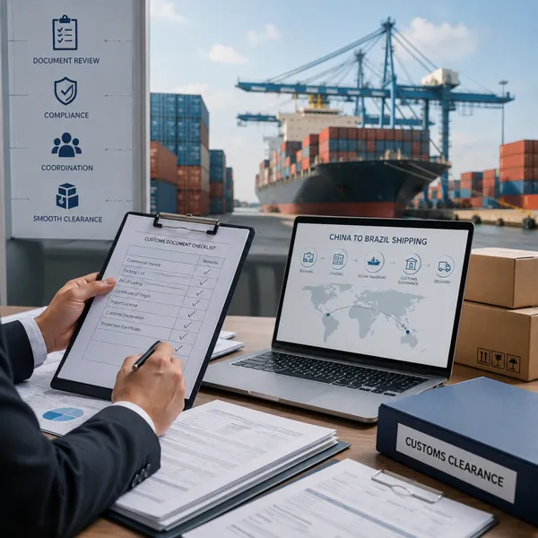 China to Brazil Shipping Agent With Customs Clearance and Door Delivery photo-3