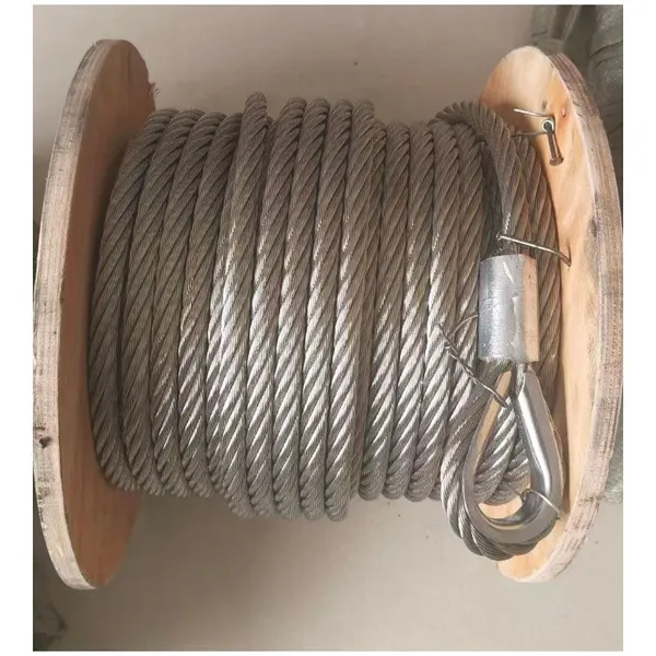 304 / 316 Stainless Steel Wire Rope Soft Multi-Strand Cable 0.3mm-26mm 1x7 / 7x7 /7x19 Structure for Lifting Clothes Hanging Rigging