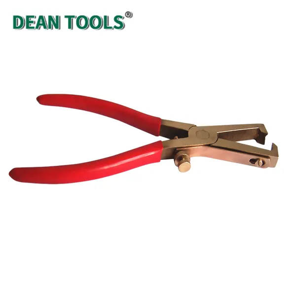 Non-Sparking Wire Stripping Pliers, Spark-free Safety Tool, Aluminum Bronze, 170mm Length photo-3