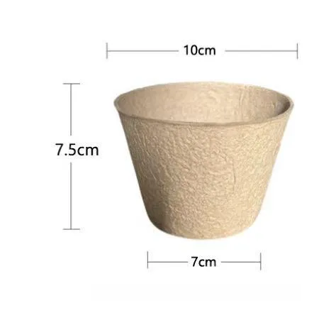 Disposable Jiffy Pot 100% Compostable 6Pack Plantable Seedling Pot photo-3