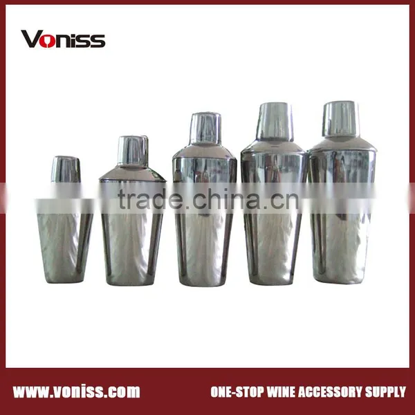 Copper Plated Cocktail Shaker Stainless Steel 700ml Cocktail Shaker Cup Hot Sale Metal Manhattan Cocktail Shaker Cap Bar Set Quality Choice photo-3