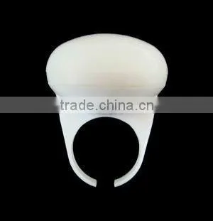 Promotion Gifts Led Ring, Led Light Finger Ring, Oval Led Morphing Lights Finger Button Ring,led Flashing Finger Ring for Party photo-4