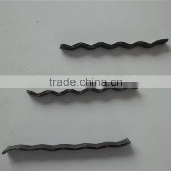 Crimped Teel Fiber for Concrete Reinforcement Tensile Strength> 800mpa