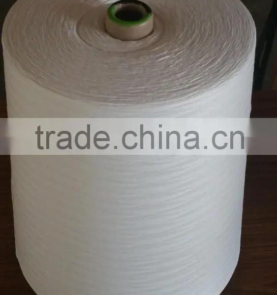 100% Polyester Knotless Spun Virgin Yarn Raw Pattern 12s4 photo-2