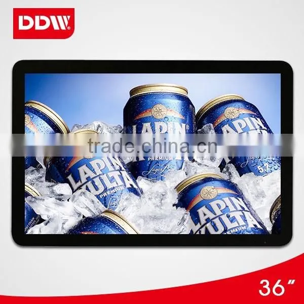 36inch Bus LCD Advertising Display Digital Signage With 3g Wifi Bus Digital Signage