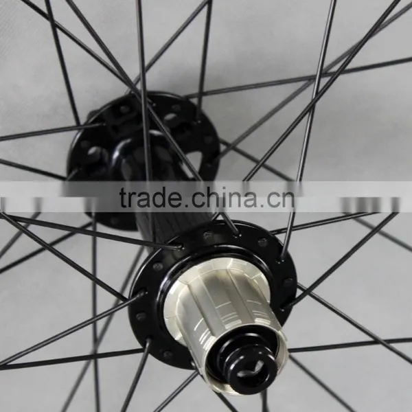 29 Plus Carbon Fat Bike Wheels 2015 New 29er Mtb Wheels 26er Fatbike Wheelset 50MM WIDTH DOUBLE WALL HOOKLESS TUBELESS COMPATIBL photo-4
