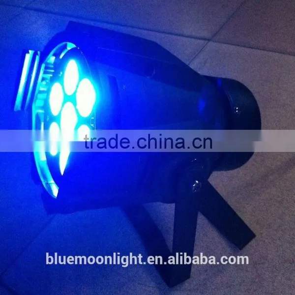 7 Pcs 10W 4in1 RGBW Led Par Can Light photo-4