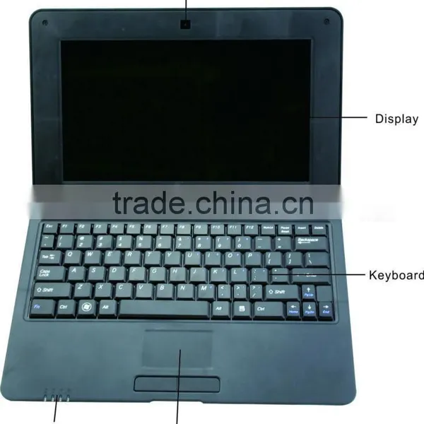 China 10 INCH VIA WM8880 Dual Core Laptop Computer Android 4.2 OS photo-3
