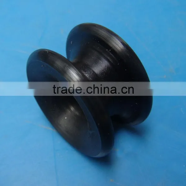 Natrual Custom Nylon Polyamide PA6 PA66 Plastic Pulley With Bearings China Factory photo-6