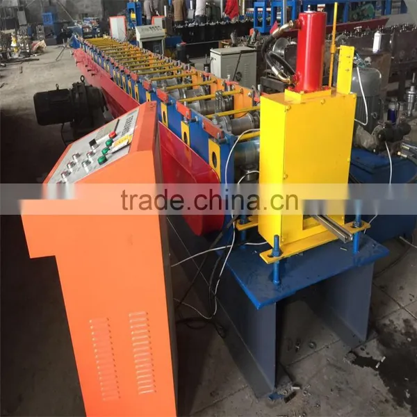 41 x 21mm Single Steel Slotted Channel Making Roll Froming Machine photo-4