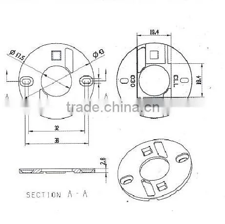 High Quality New Product Holder for CITIZEN COB Diodes photo-2