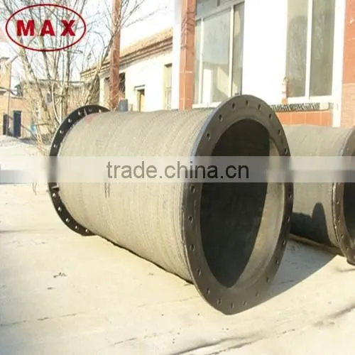 Flexible Suction Hose 24 Inch Diameter 150PSI With Steel Flange Ends photo-4