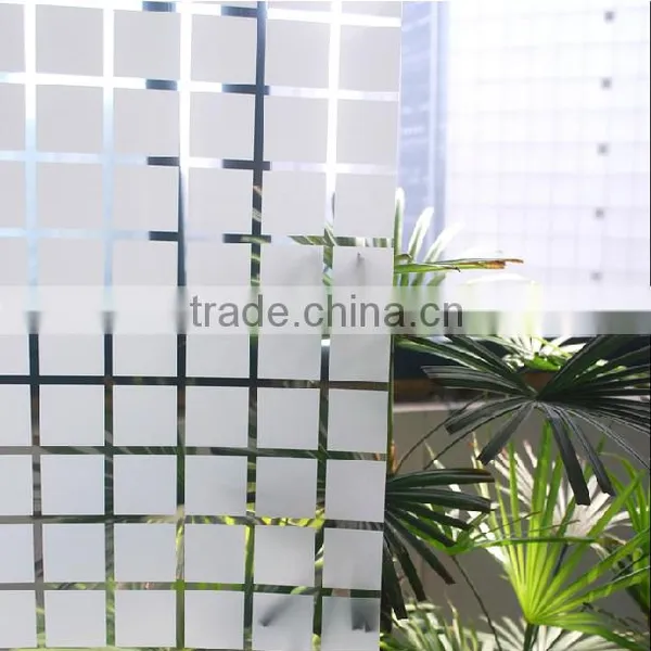 Decorative Removable Frosted or Embossed Static Window Film