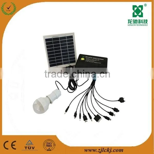 2w 9v Small Portable Solar Lighting System photo-2
