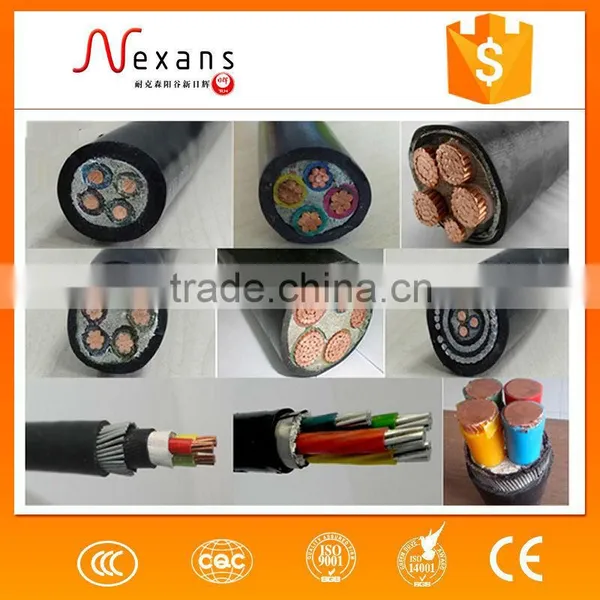 Copper/aluminum Core YJV Type Series High Voltage Cable photo-3