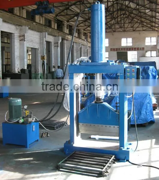 Single Knife Hydraulic Rubber Bale Rubber Sheet Cutter Machine photo-3