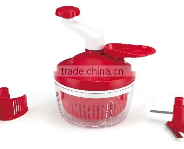 Multifunctional Plastic Salad Spinner Food Processor and Chopper photo-3