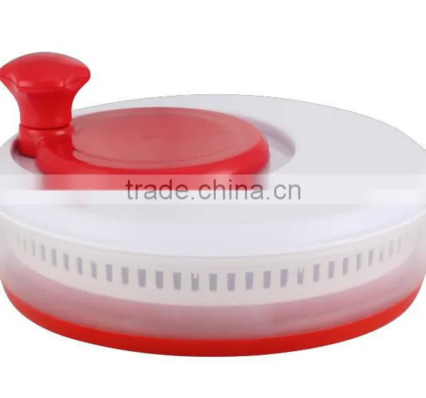 Hot Sale Food Grade Easy Use Vegetable and Fruit Salad Spinner Collapsible Salad Spinner Plastic Salad Spinner photo-3