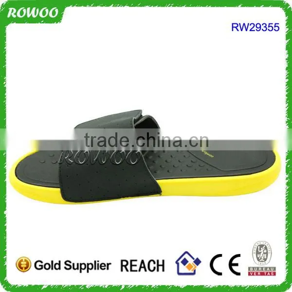 Black Popular Slippers For Men Cheap Indoor Flip Flops photo-4