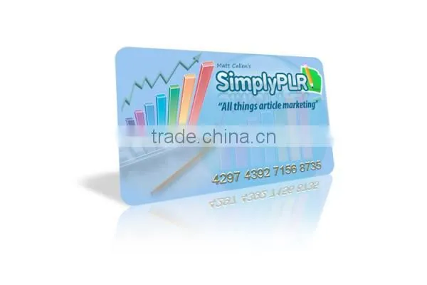 Plastic PVC Printable Shop Membership Card photo-2