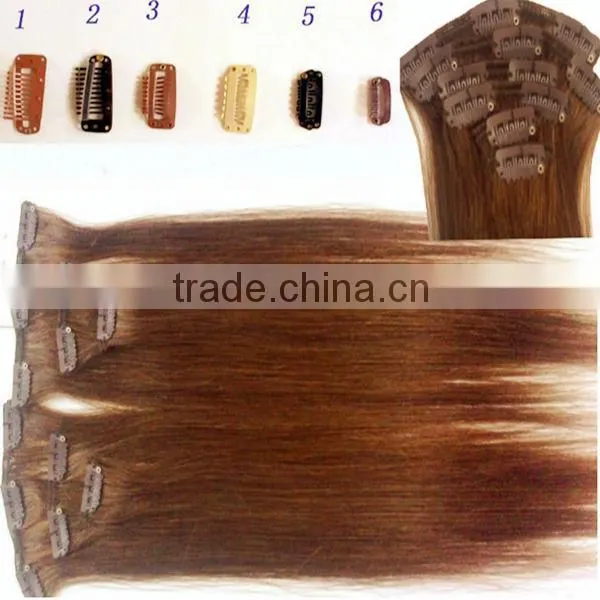 Wholesale Virgin Brazilian Clip in Hair Extensions Virgin Hair Made in China photo-4